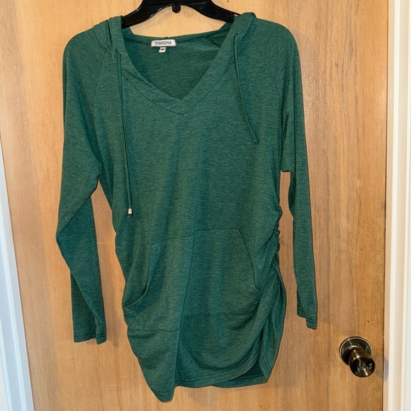 Ginkana Tops - 2 Ginkana Lightweight maternity hoodies Everyday Casual Medium